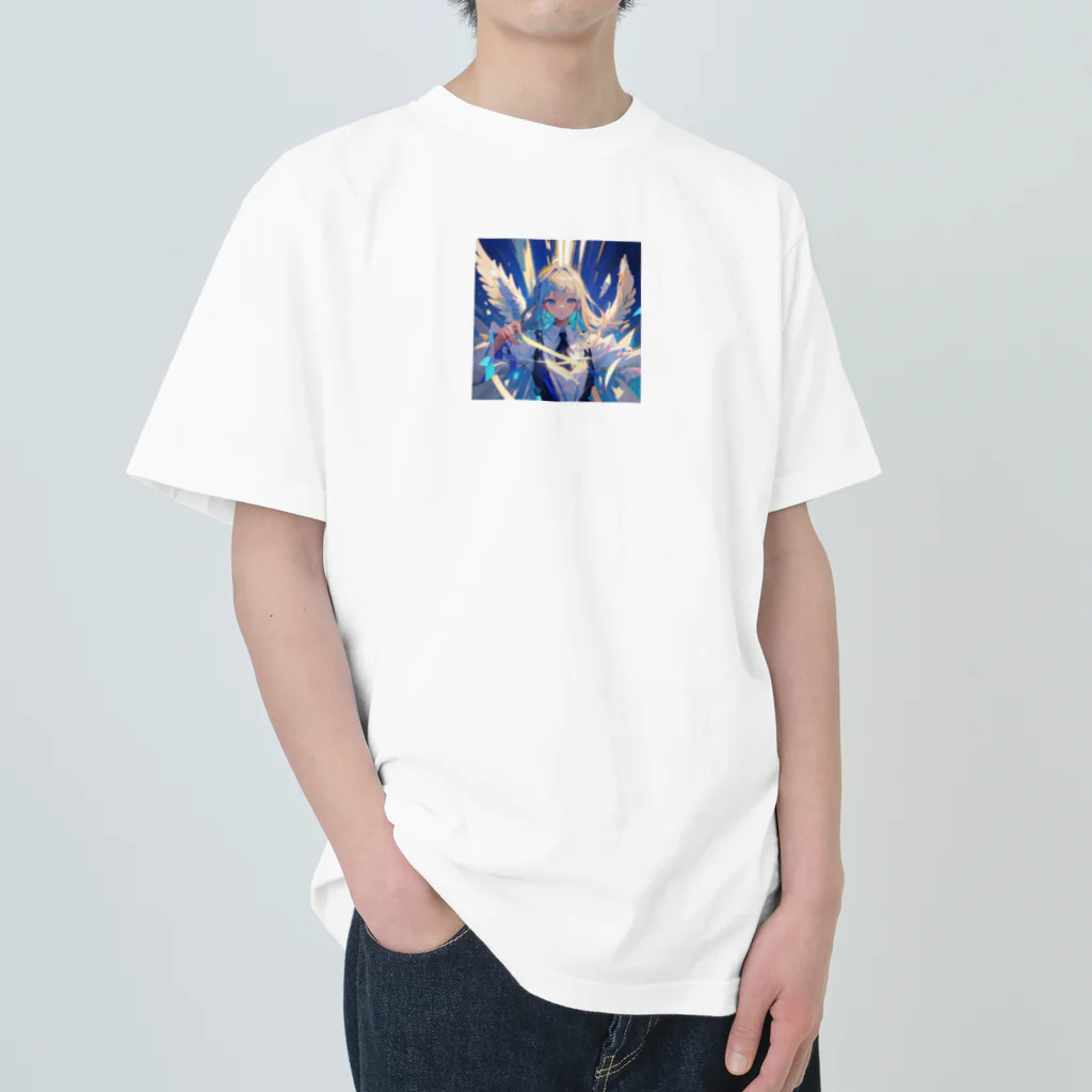 おしゃれなグッズ集の天使の気まぐれグッズ Heavyweight T-Shirt