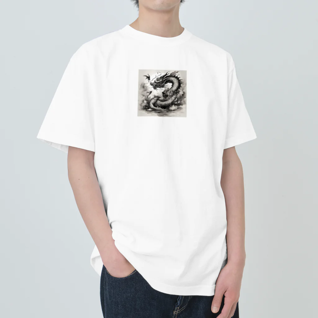 070-7412-0063の舞龍 Heavyweight T-Shirt