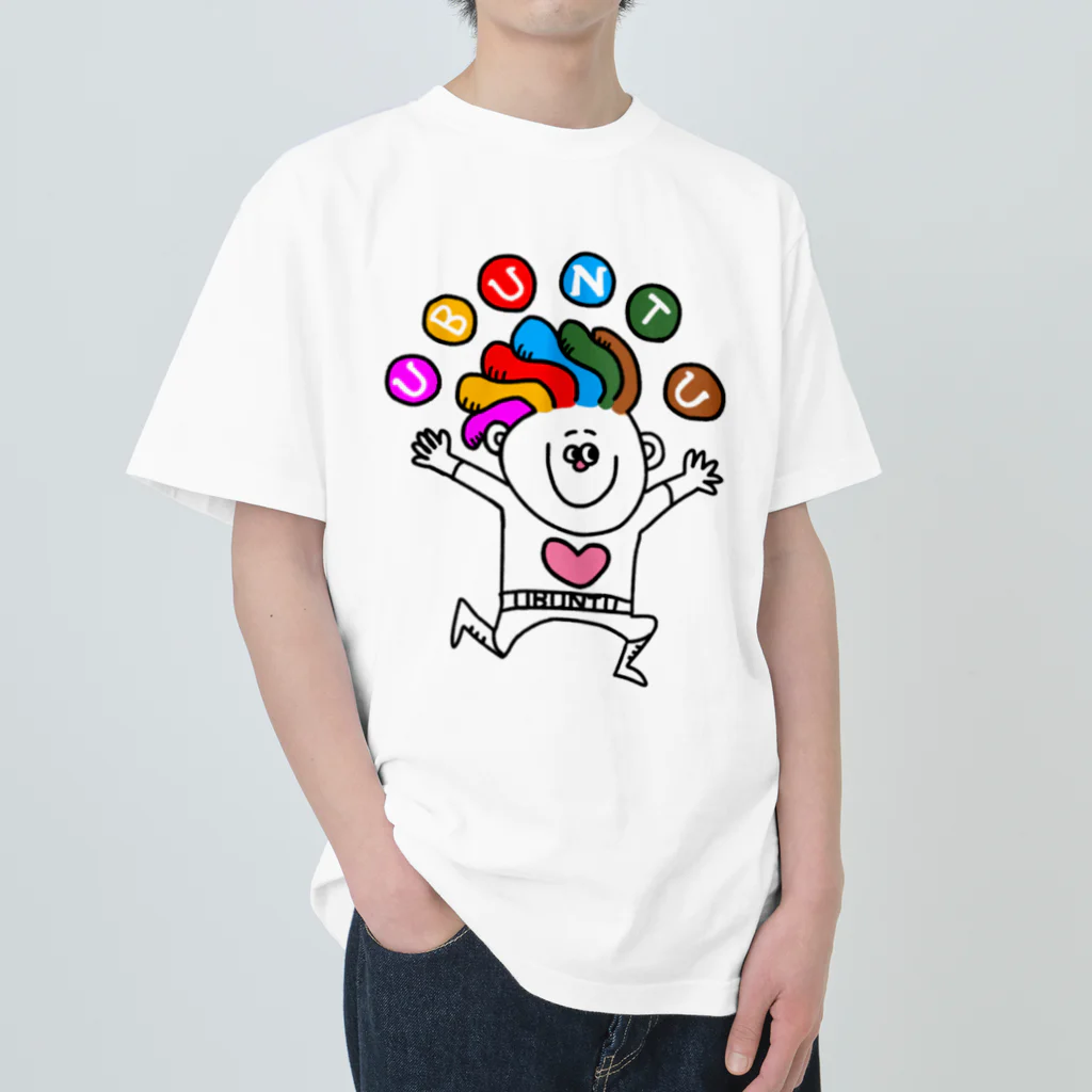 UBUNTUのUBUNTUくん公式グッズ Heavyweight T-Shirt