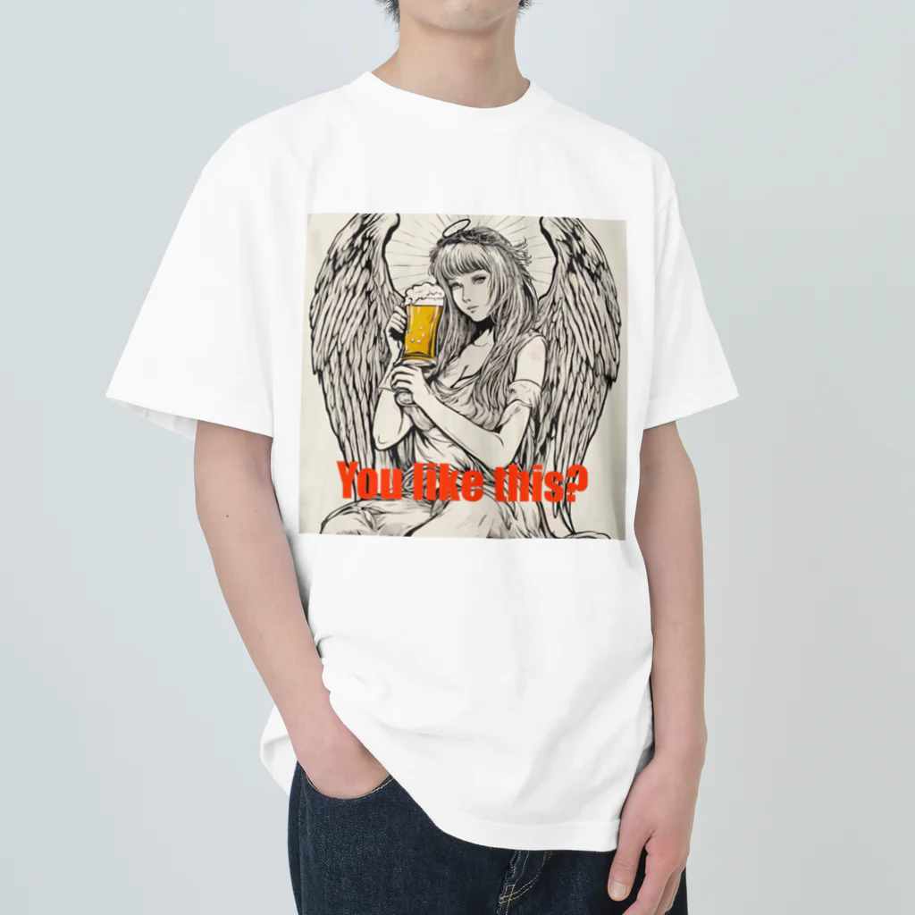 パイルドライバーのAngel beer ヘビーウェイトTシャツ