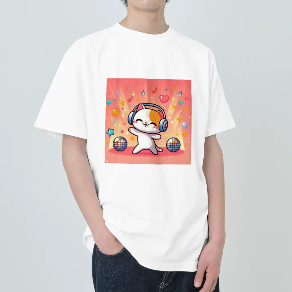 faustのダンス猫3 Heavyweight T-Shirt