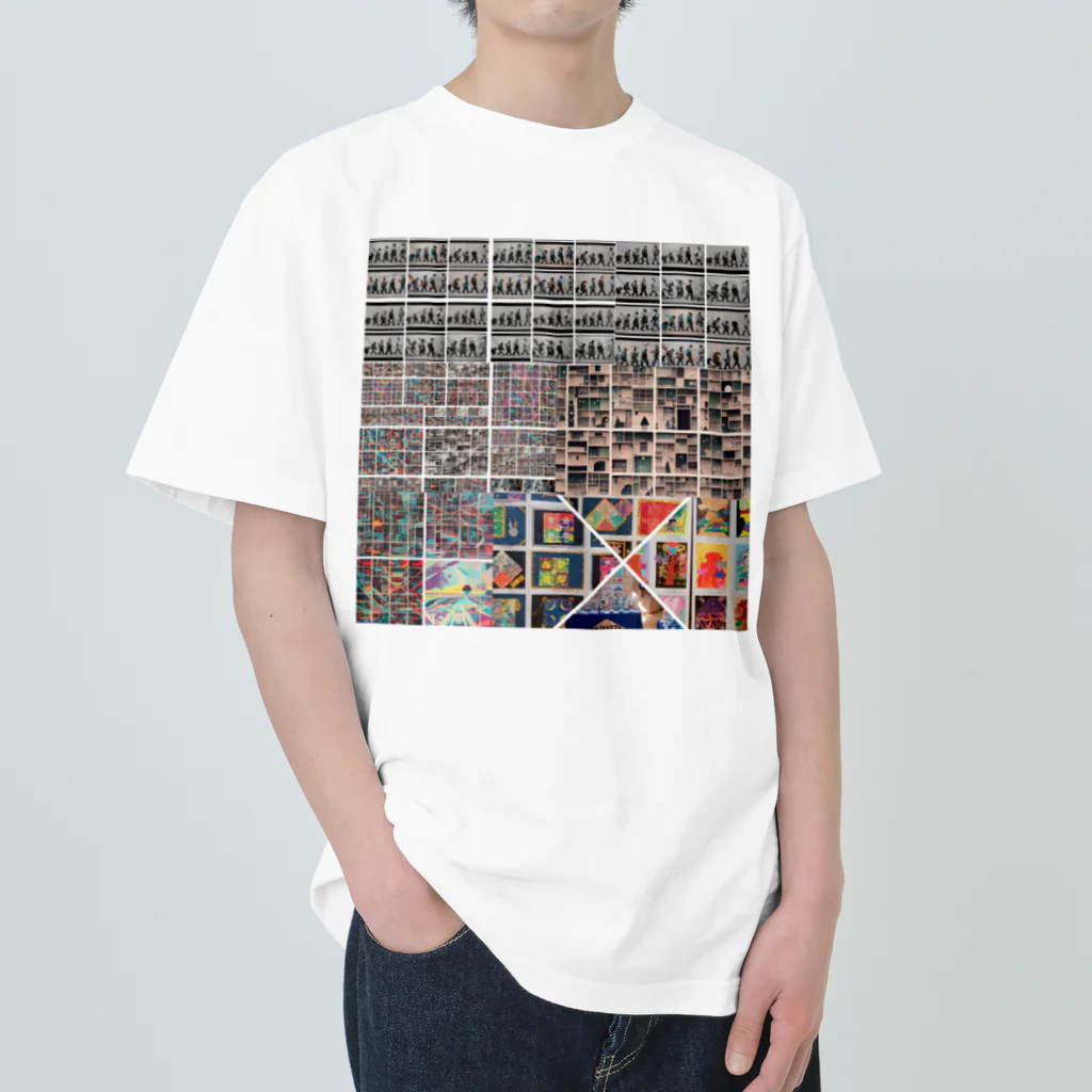 インパクトのめちゃくちゃ Heavyweight T-Shirt