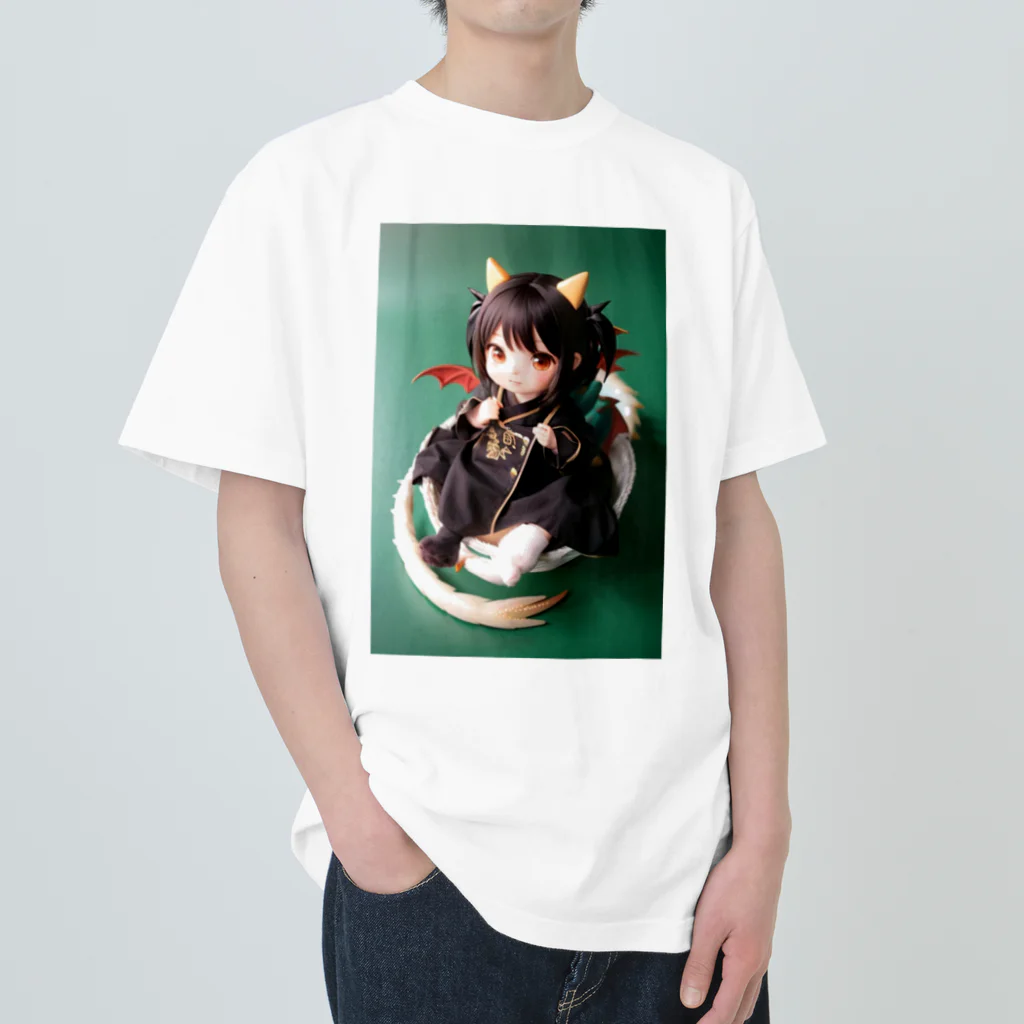 buta_photo3のおたっちゃん ヘビーウェイトTシャツ