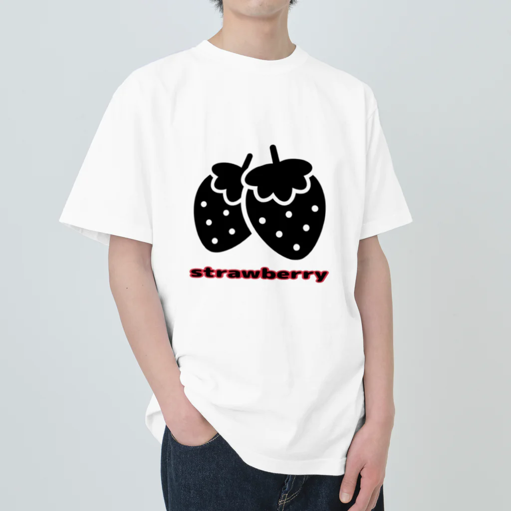 strawberry ON LINE STORE のstrawberry ヘビーウェイトTシャツ