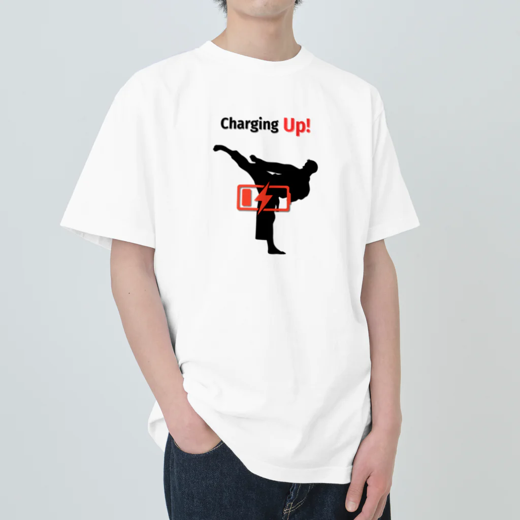 creative-power-labのCharging Up　空手 ヘビーウェイトTシャツ