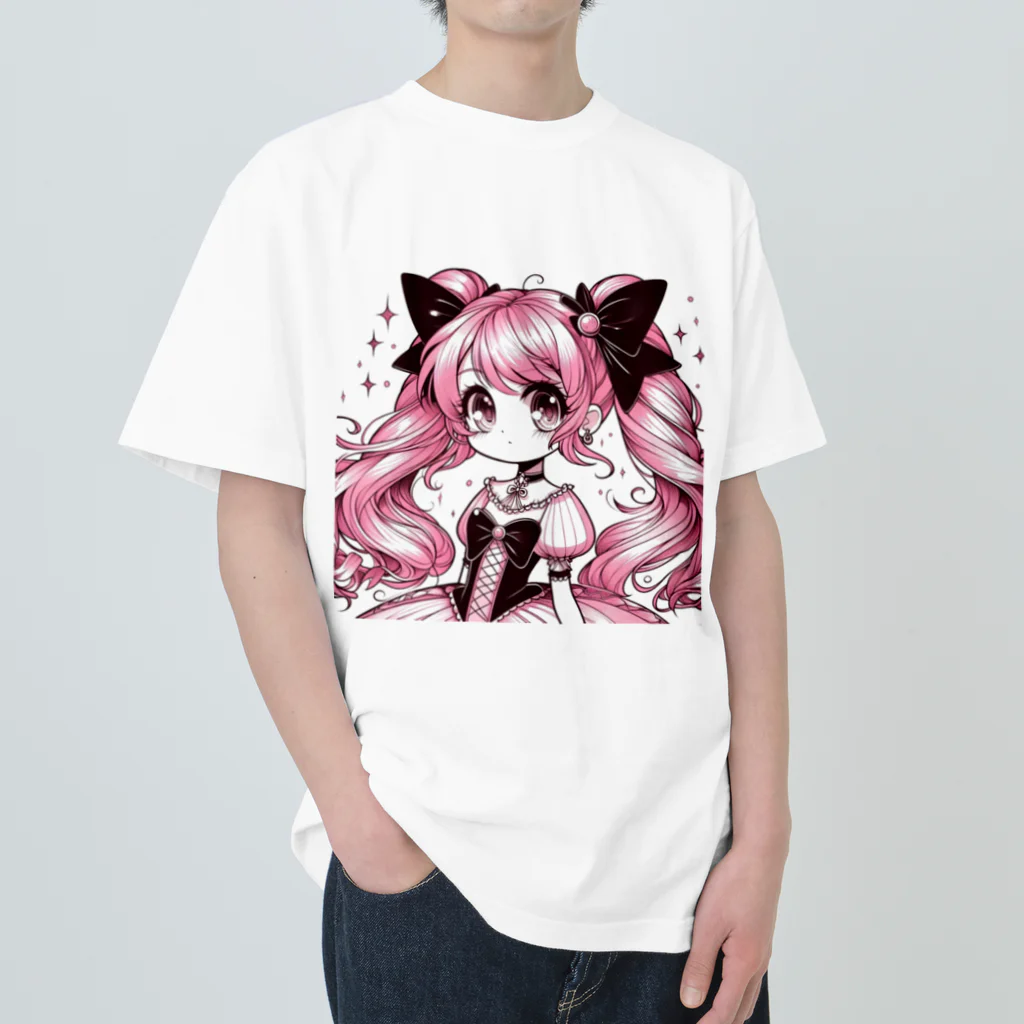 むこうのくにの魔法少女 Heavyweight T-Shirt