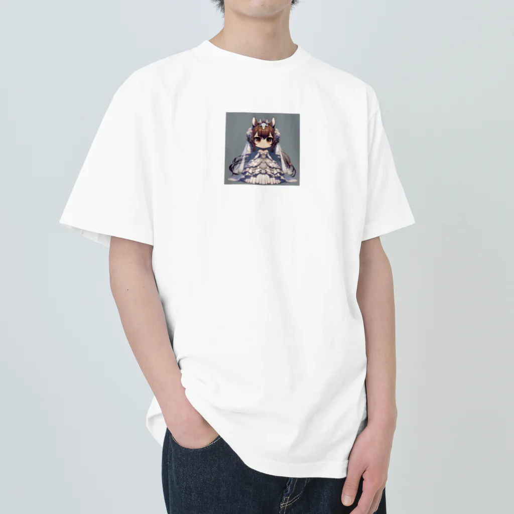 干支シティの午の花嫁 Heavyweight T-Shirt