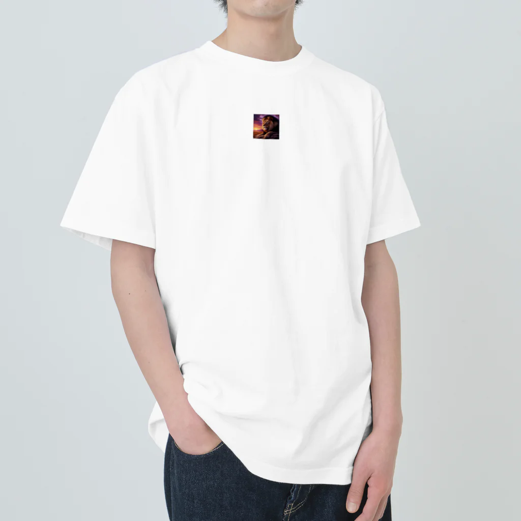 Cloiのキングオブモンスター(ライオン) Heavyweight T-Shirt