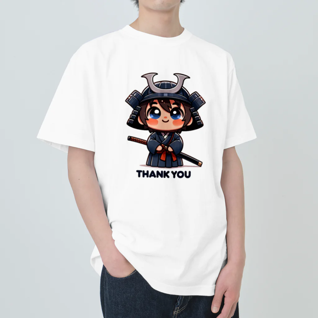 oosakanoojisannの子供侍シリーズ Heavyweight T-Shirt