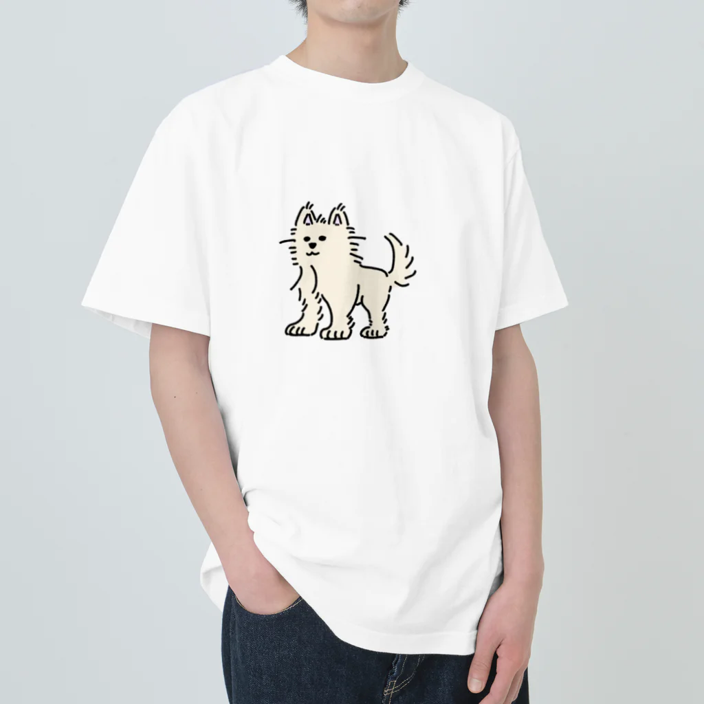 shift_のかわいいぬ(色付き ヘビーウェイトTシャツ