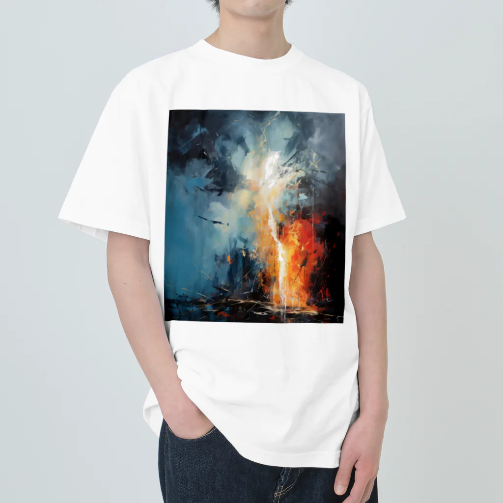 saloのlightning 2 ヘビーウェイトTシャツ