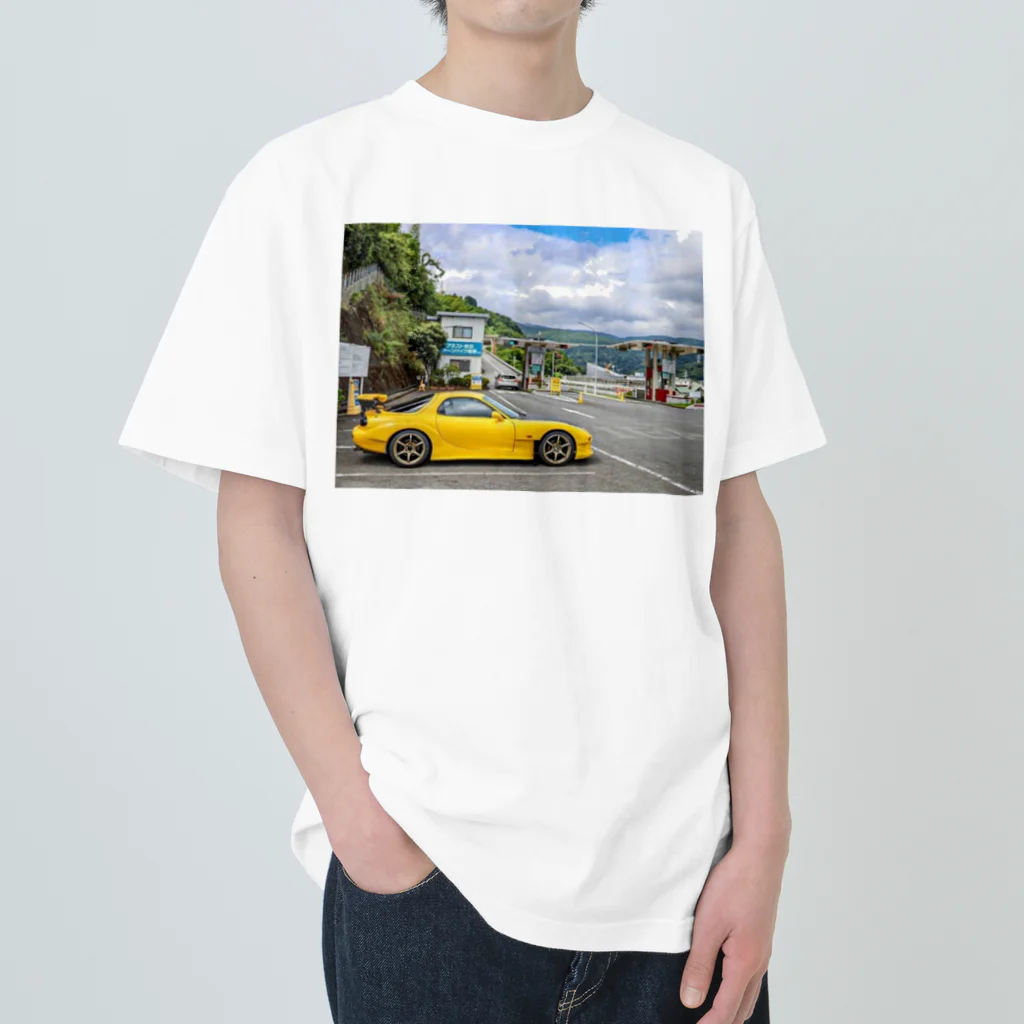 sanwa1650のイニシャルD仕様rx7 Heavyweight T-Shirt