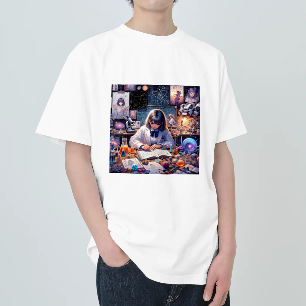 yumeの美しい研究者 Heavyweight T-Shirt