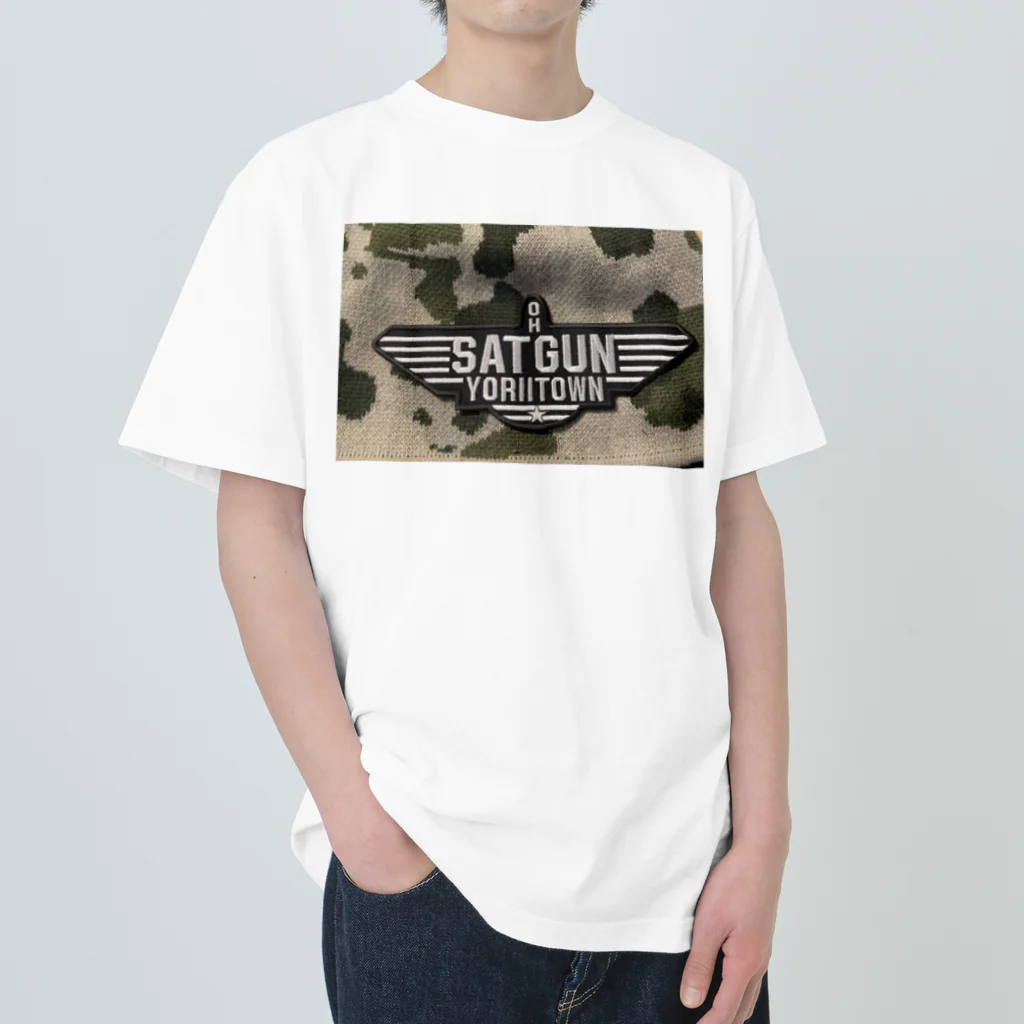 dj.ytkのカモ柄とバンダナ柄の大里軍公認Tシャツ ヘビーウェイトTシャツ