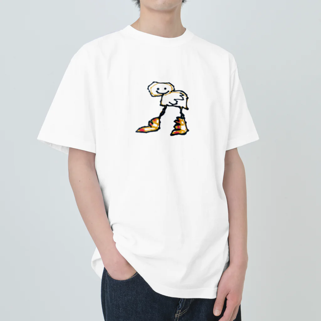 a-chanmamaのぴよちゃん ヘビーウェイトTシャツ