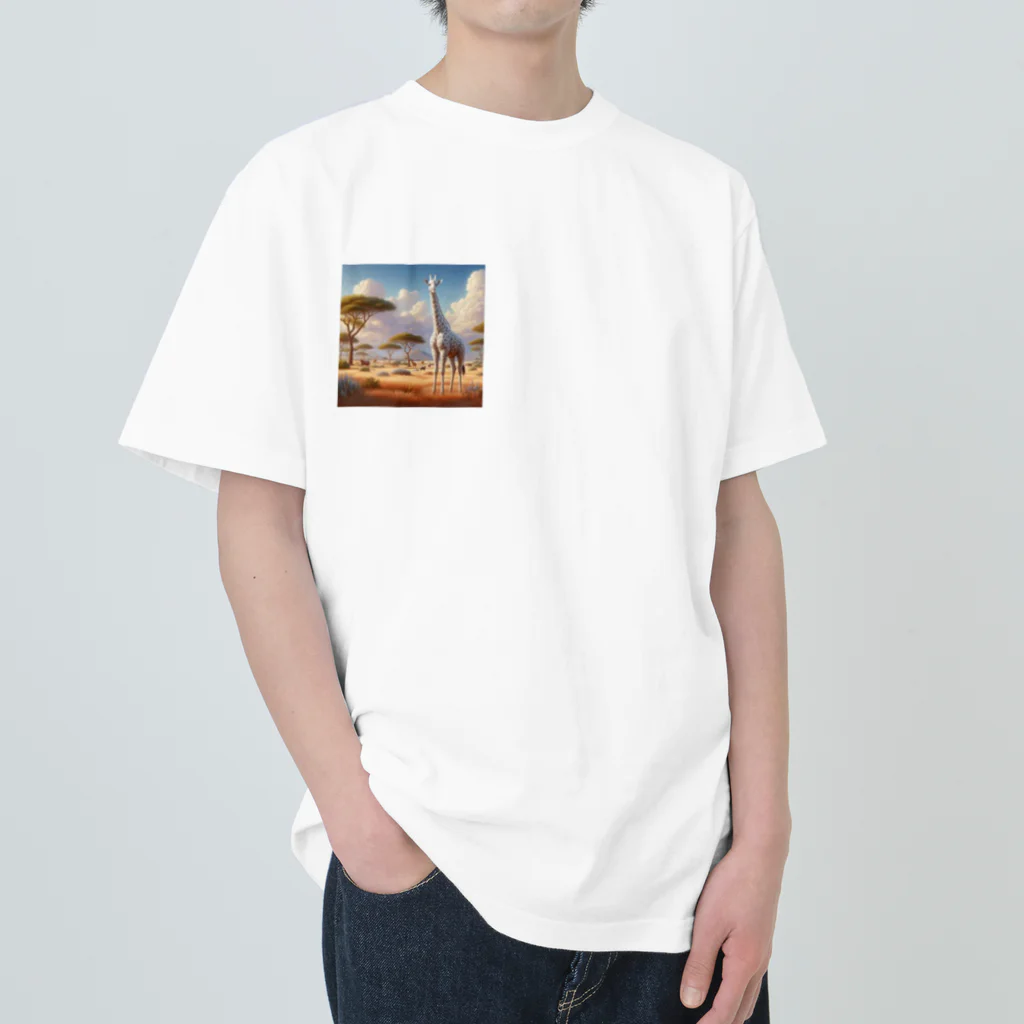 アルのSWEET DREAMSの奇跡の白いキリン Heavyweight T-Shirt