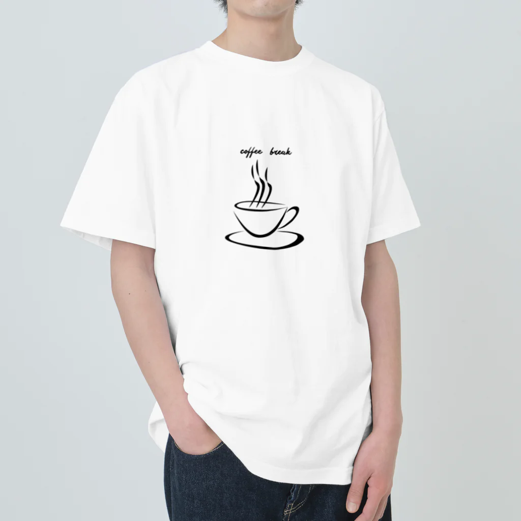 KIILOのコーヒーブレイク ヘビーウェイトTシャツ