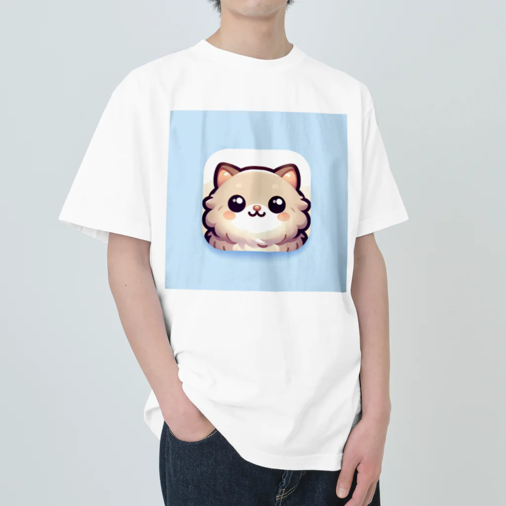 raytnのむぅちゃん ヘビーウェイトTシャツ