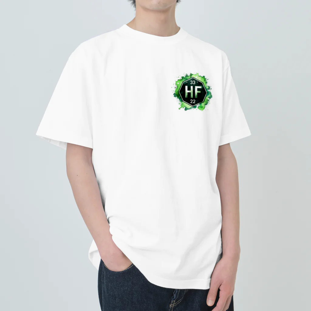 science closet（科学×ファッション）の元素シリーズ　~ハフニウム Hf~ Heavyweight T-Shirt