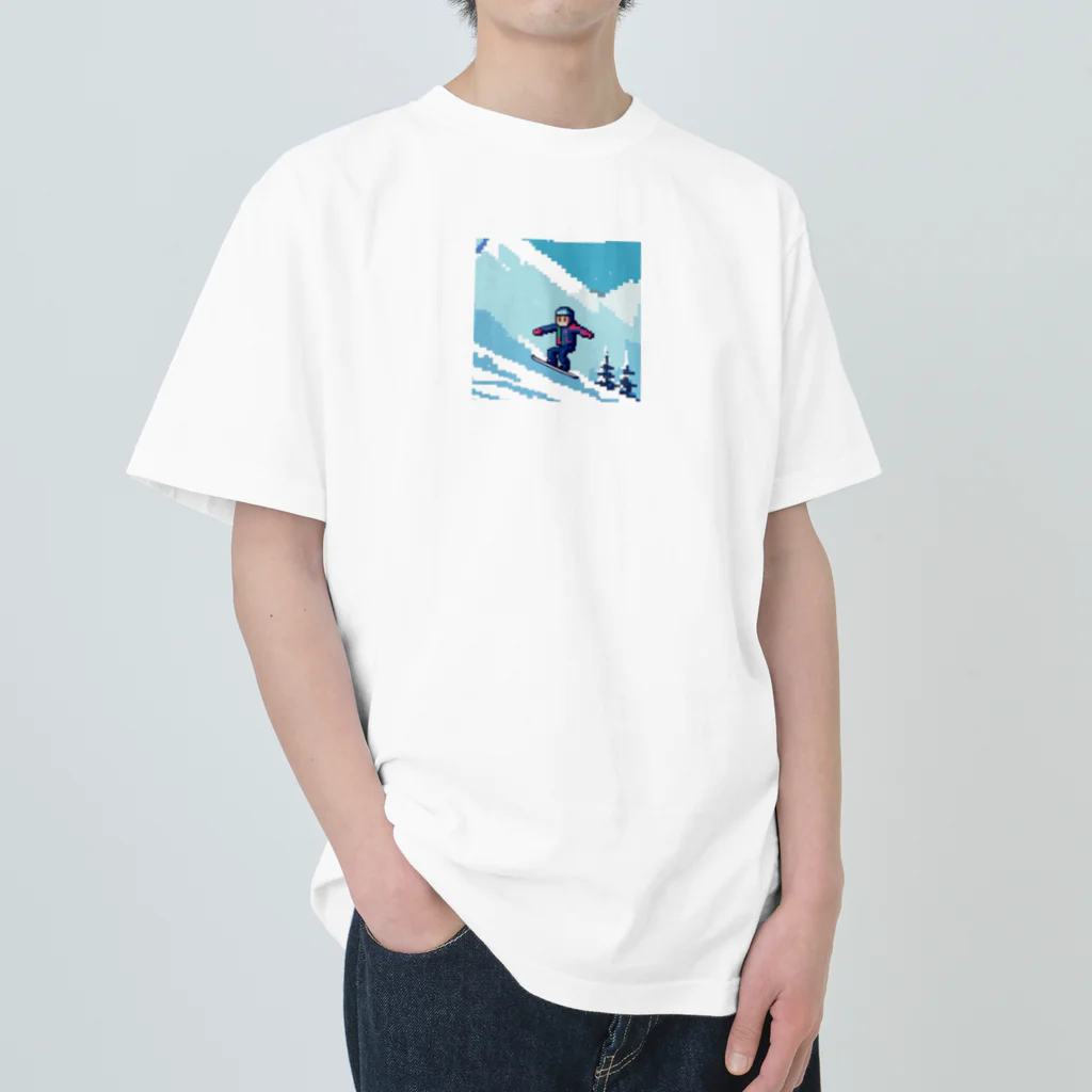 natori924のスノボくん ヘビーウェイトTシャツ