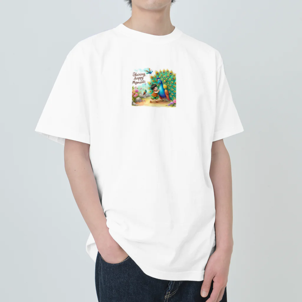 J-Peacockのイメージディスクリプション Heavyweight T-Shirt