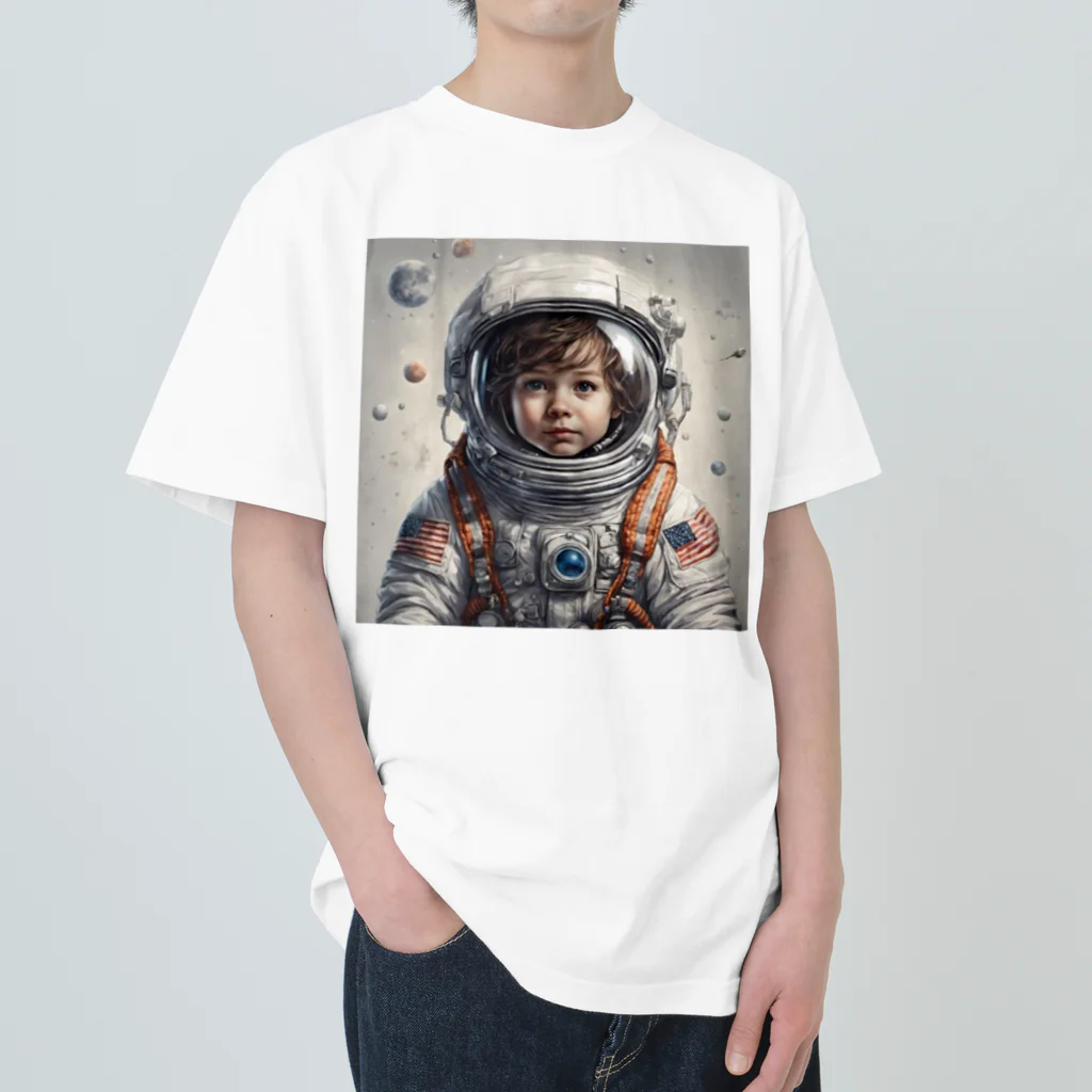 POSTA15の宇宙冒険隊 ヘビーウェイトTシャツ