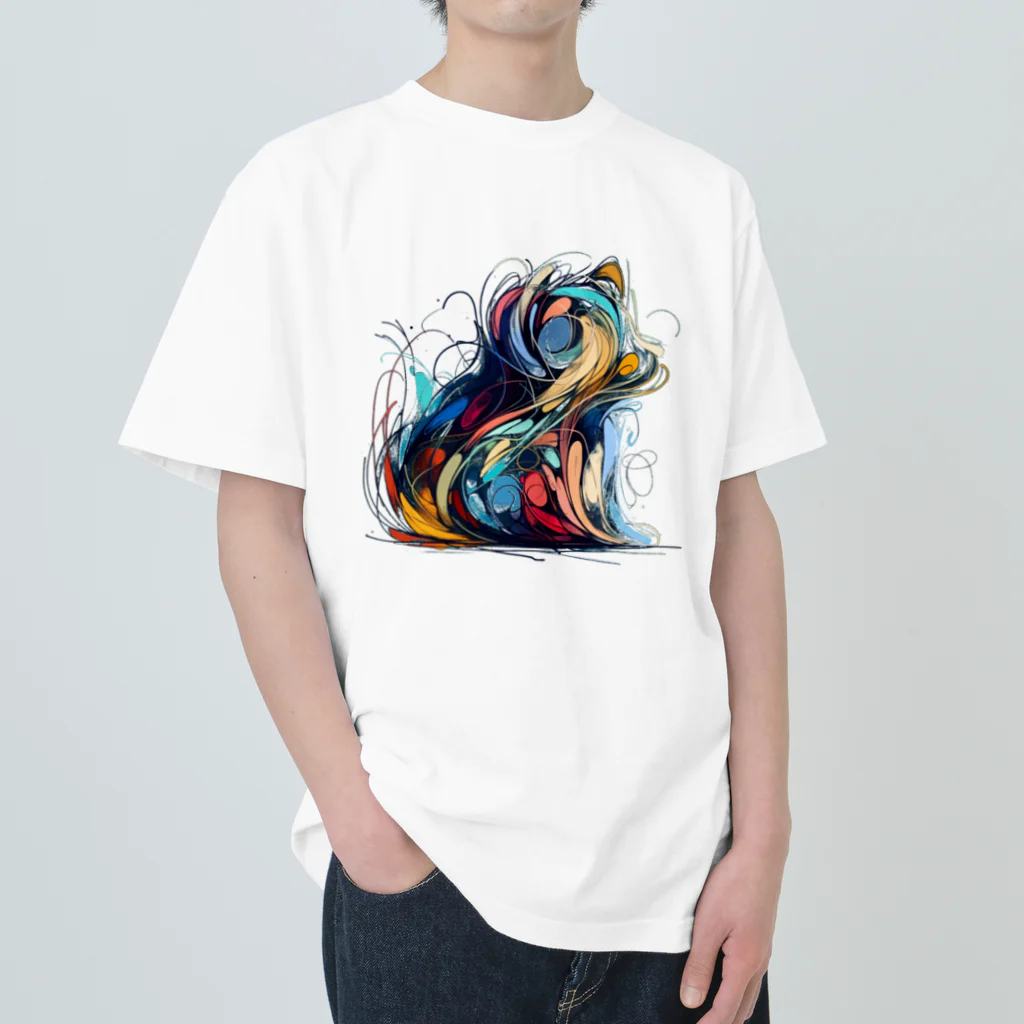 あんぽぴゅらーあーてぃすとのPuppy Heavyweight T-Shirt