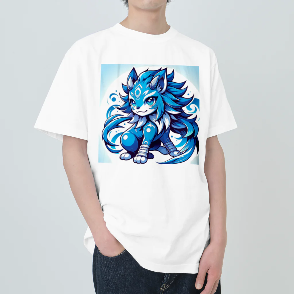 kenken-kenkenショップのAOkomainu君 ヘビーウェイトTシャツ