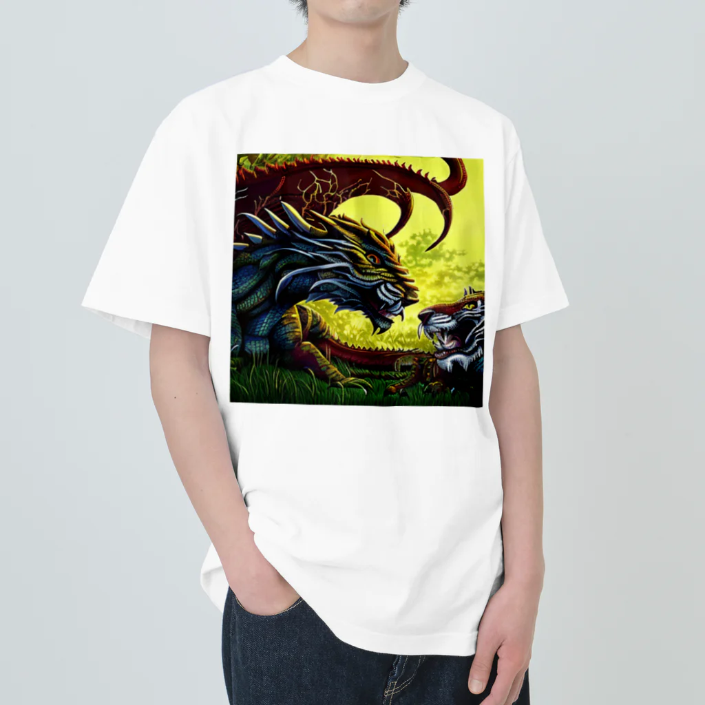 NARUTO245の龍とら Heavyweight T-Shirt