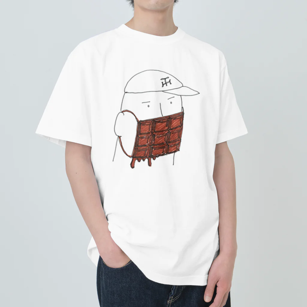 The Innovation ShopのチョコマスクBOY Heavyweight T-Shirt