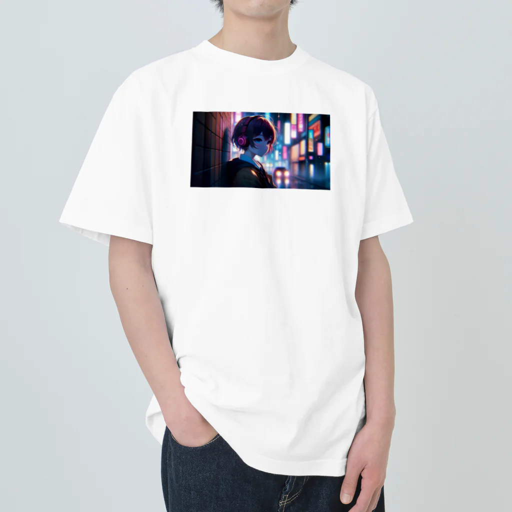 TOKYO_MELANCHOLIC_REVERIEのミア Heavyweight T-Shirt