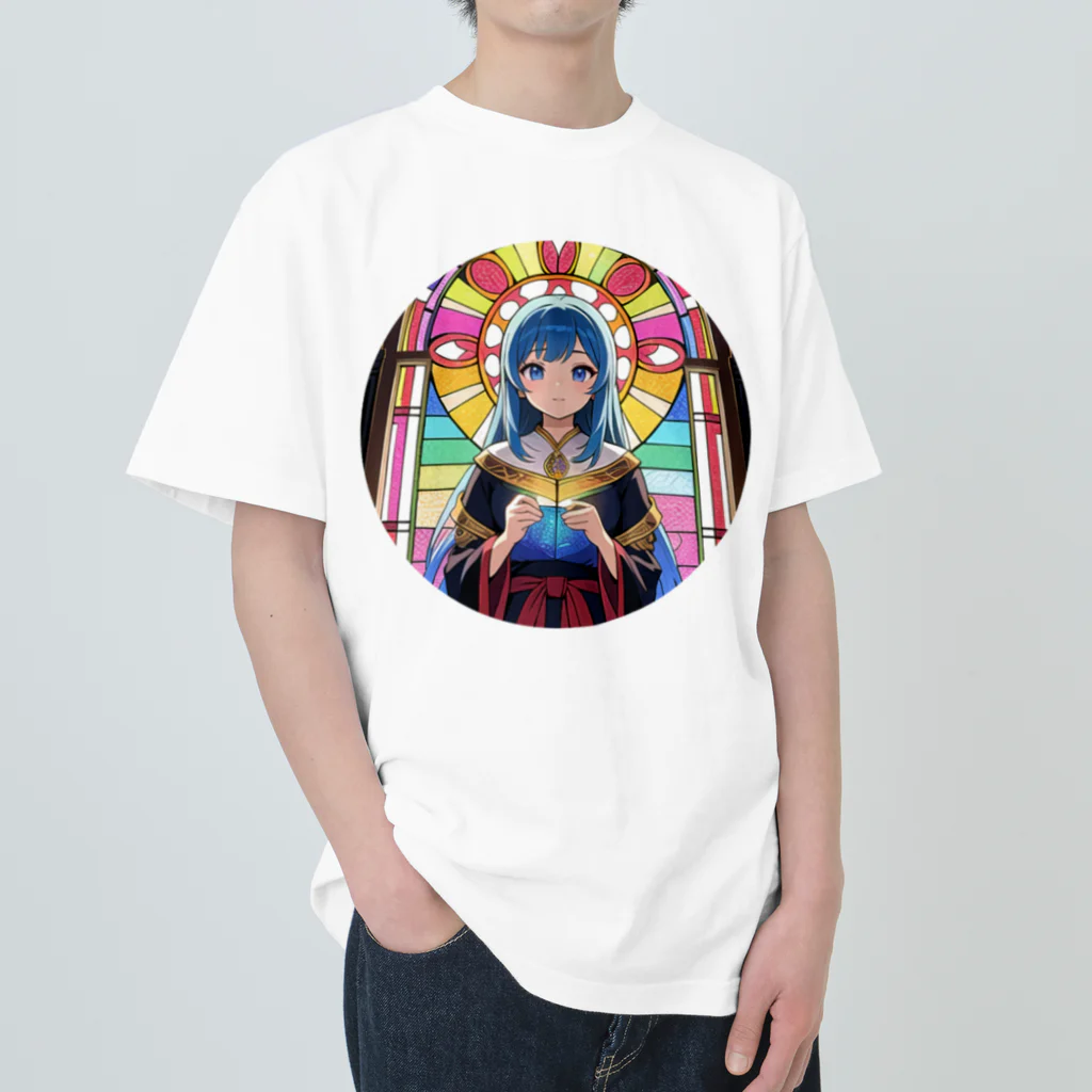 yukurujoのアニメ柄 Heavyweight T-Shirt