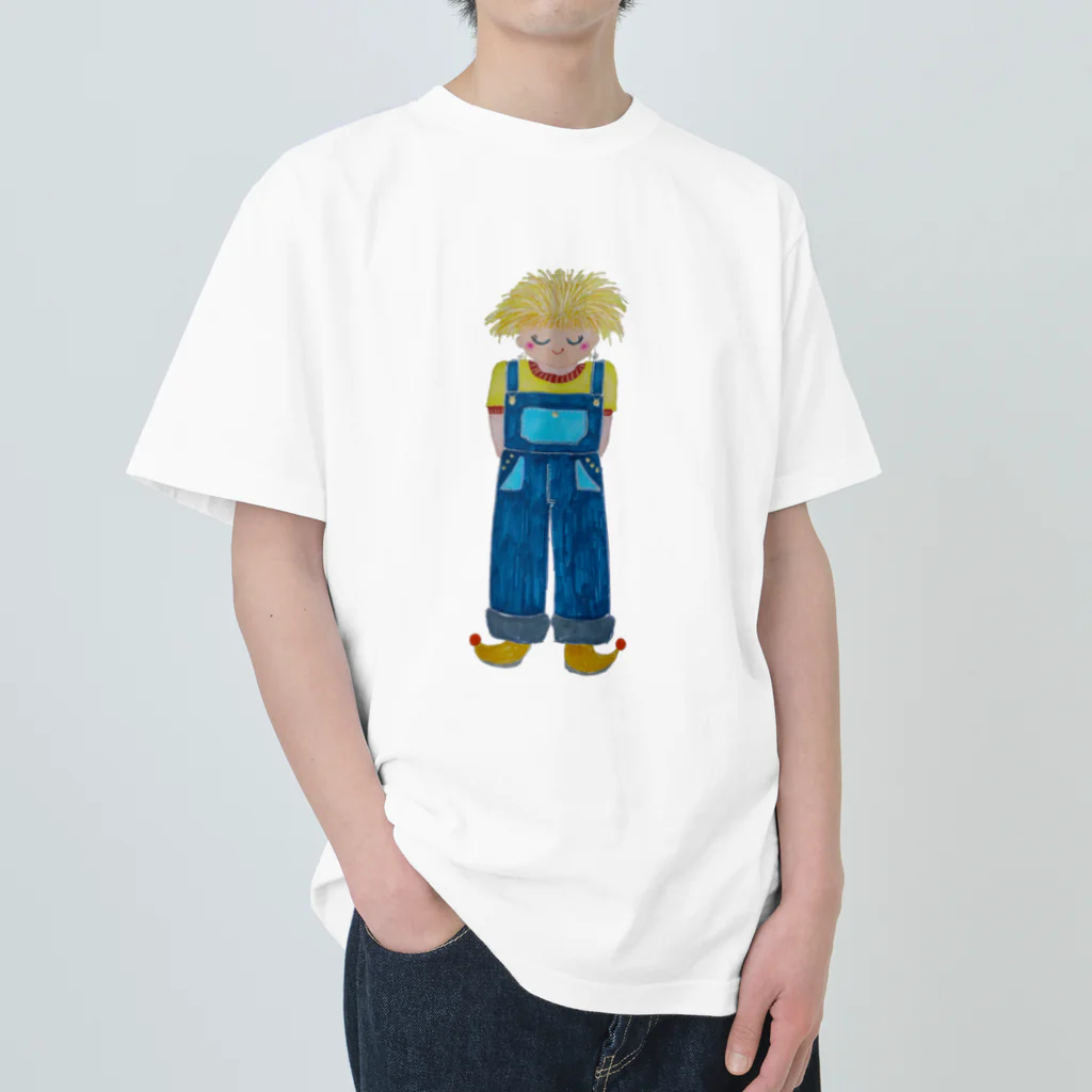 nicomaru111のタンポポの妖精 ヘビーウェイトTシャツ