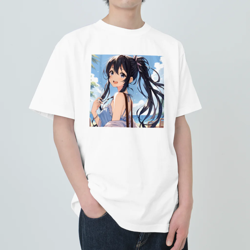 anime1のスーパーアイドルゆいちゃん ヘビーウェイトTシャツ