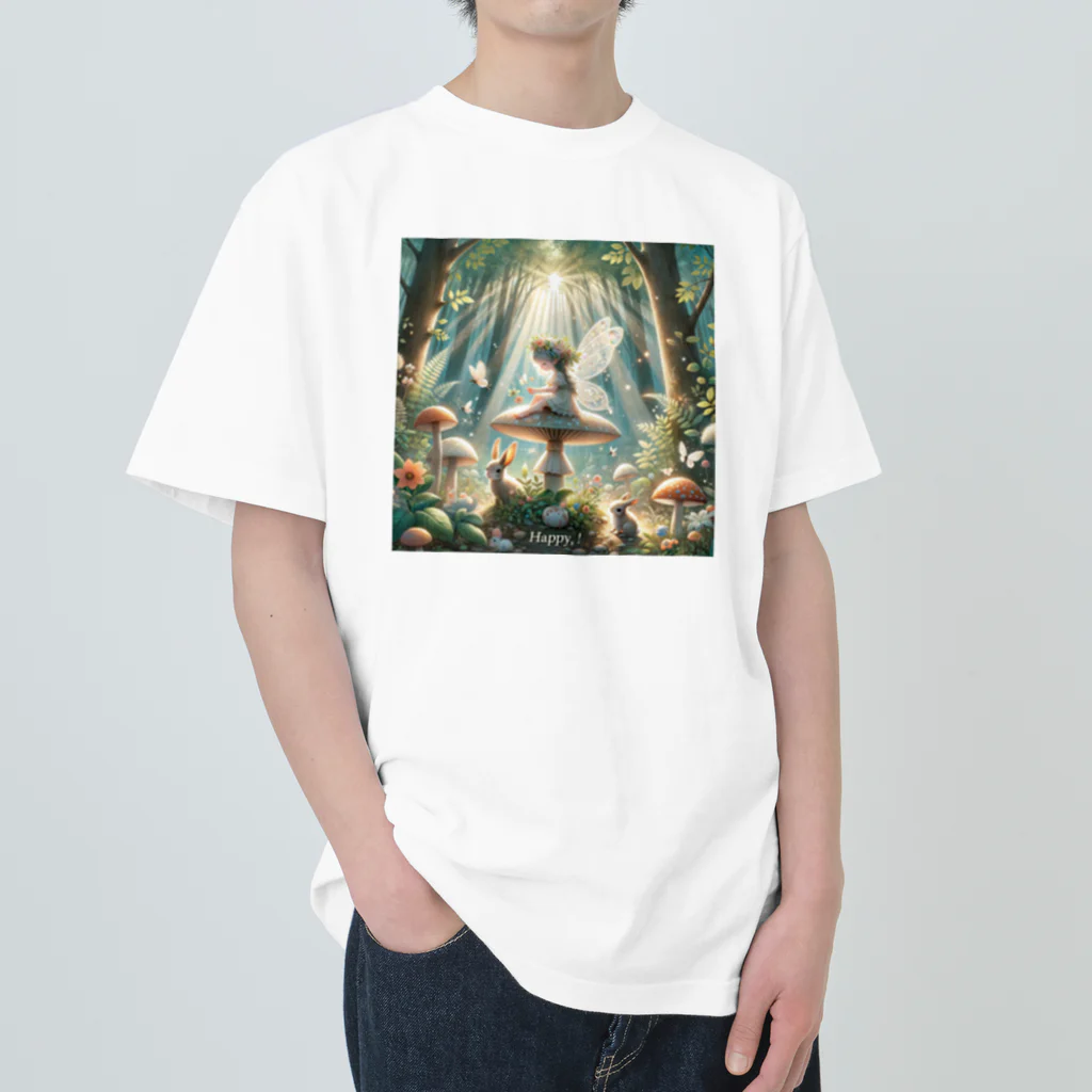 masaのハッピー妖精 Heavyweight T-Shirt