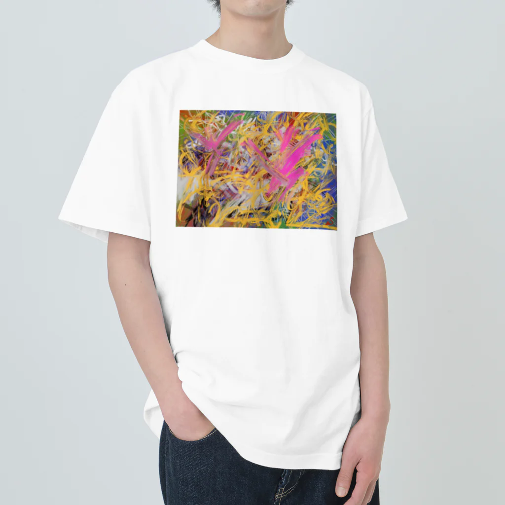 Shinya_Moritaのabstract ヘビーウェイトTシャツ