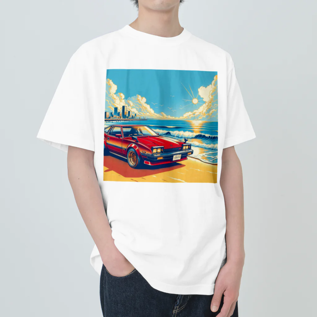 Sunlit Horizonの1990年・夏の思い出 Heavyweight T-Shirt