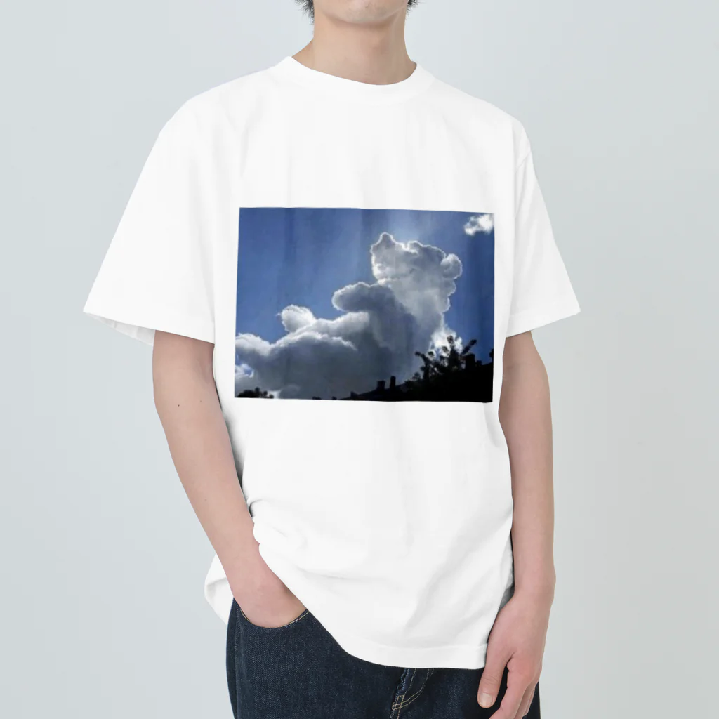 よっぴ～のくものプーさん Heavyweight T-Shirt