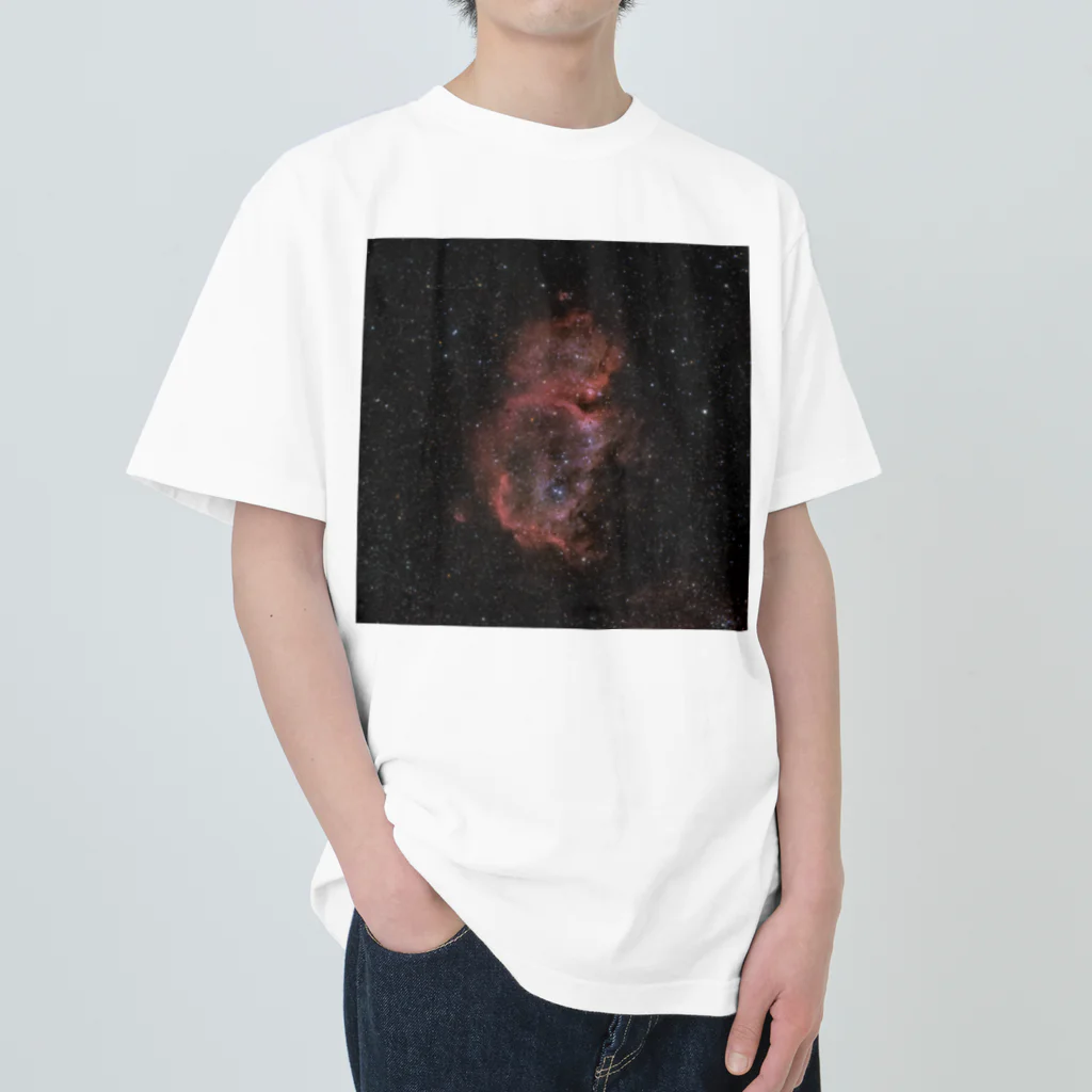 S204_Nanaの胎児星雲 ヘビーウェイトTシャツ