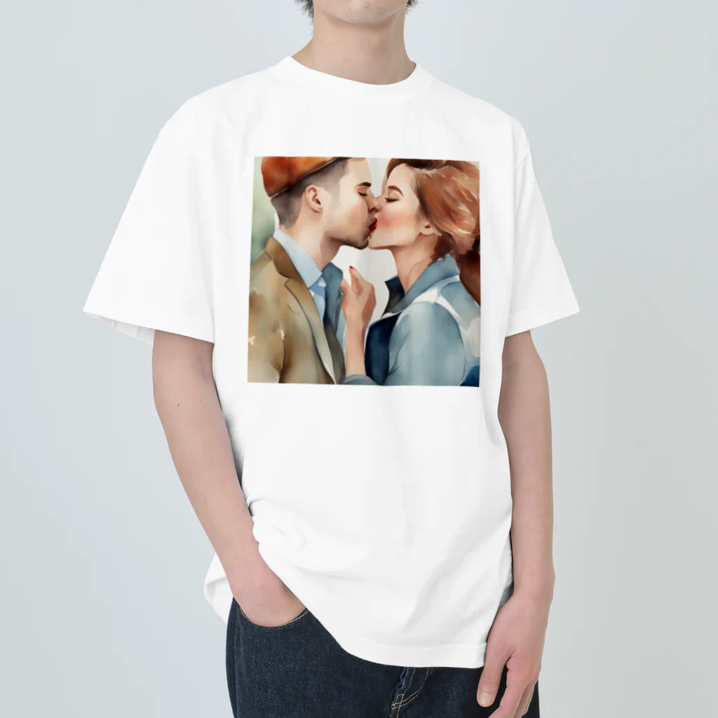 メアリーの「恋人のキス」 ヘビーウェイトTシャツ