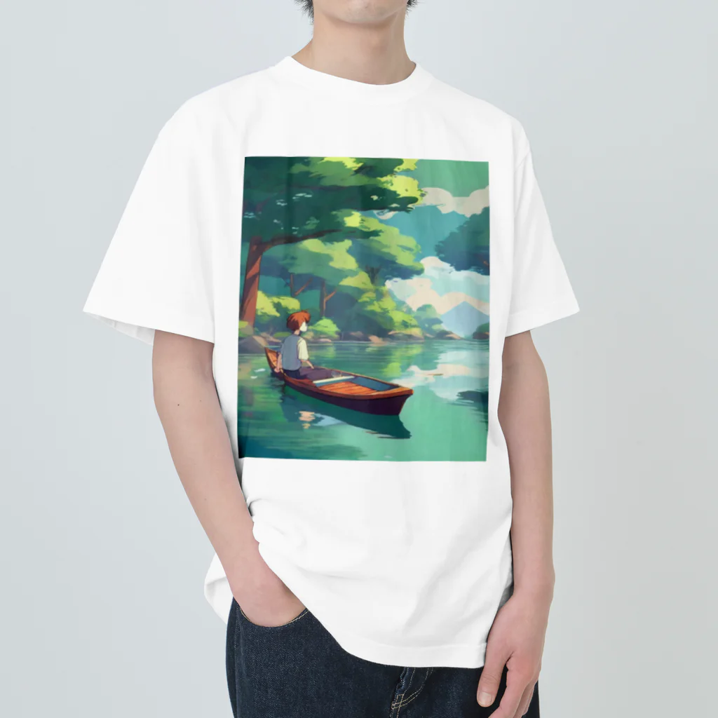 imagine wear0424の湖畔 Heavyweight T-Shirt