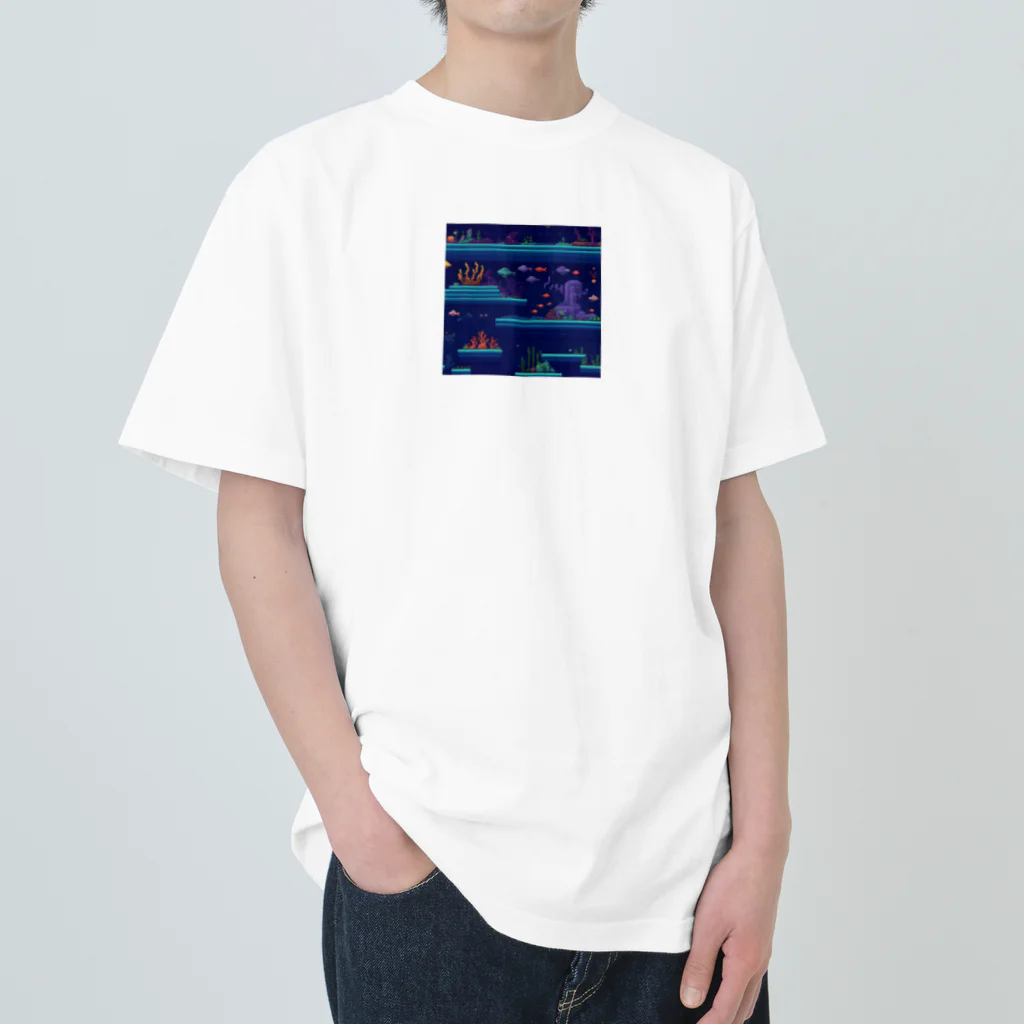 shirtsyokuninnのdeep sea Heavyweight T-Shirt