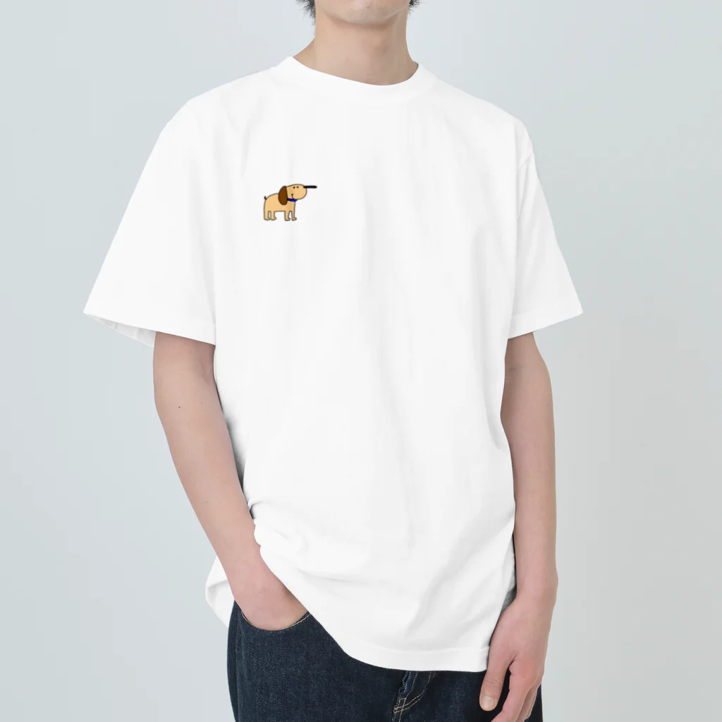 bondの鼻長 犬君 Heavyweight T-Shirt