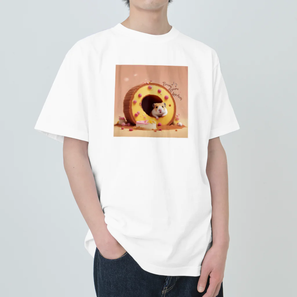 NaROOMのバウムクーヘンの穴 🐹 ヘビーウェイトTシャツ