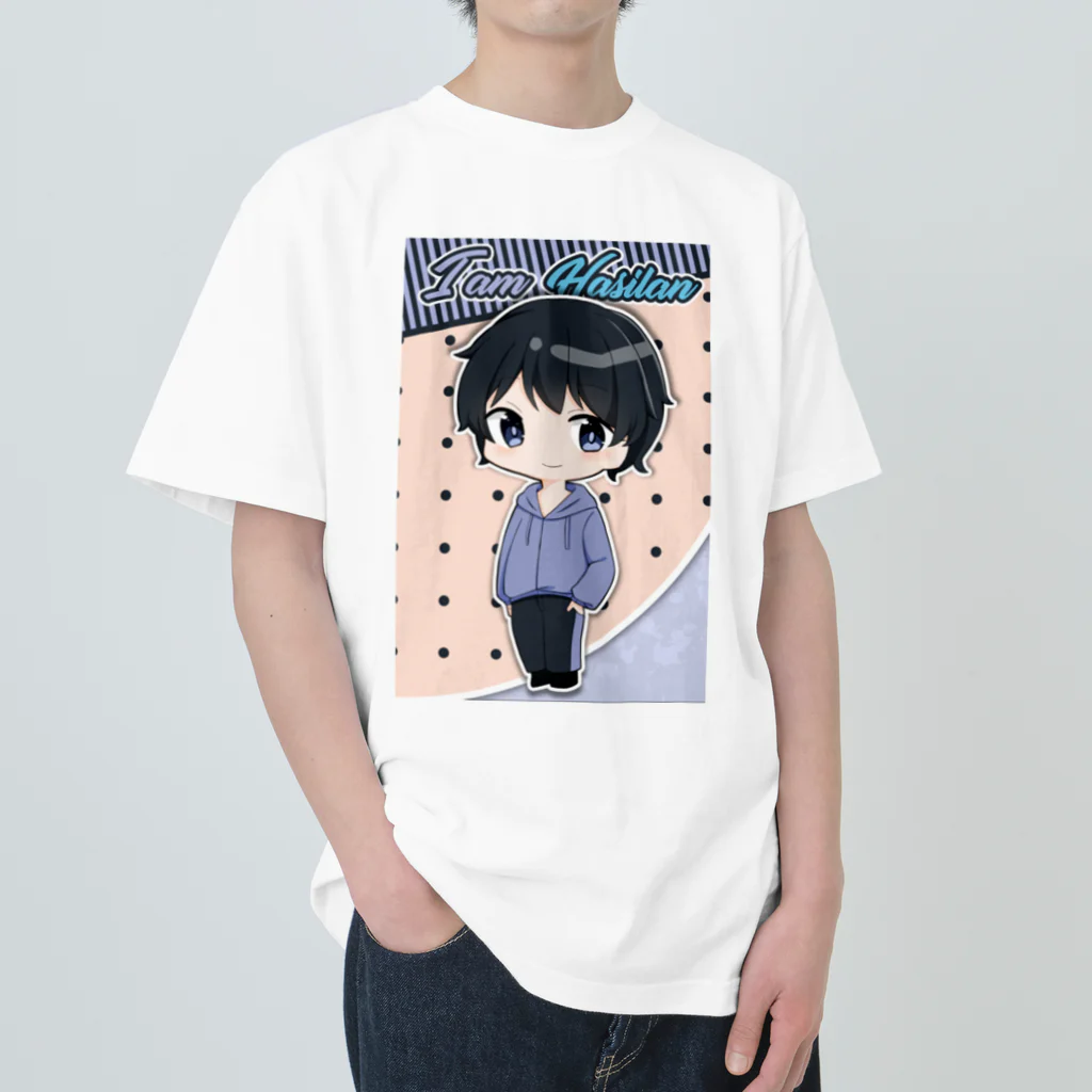 HasilanのI am Hasilan ヘビーウェイトTシャツ