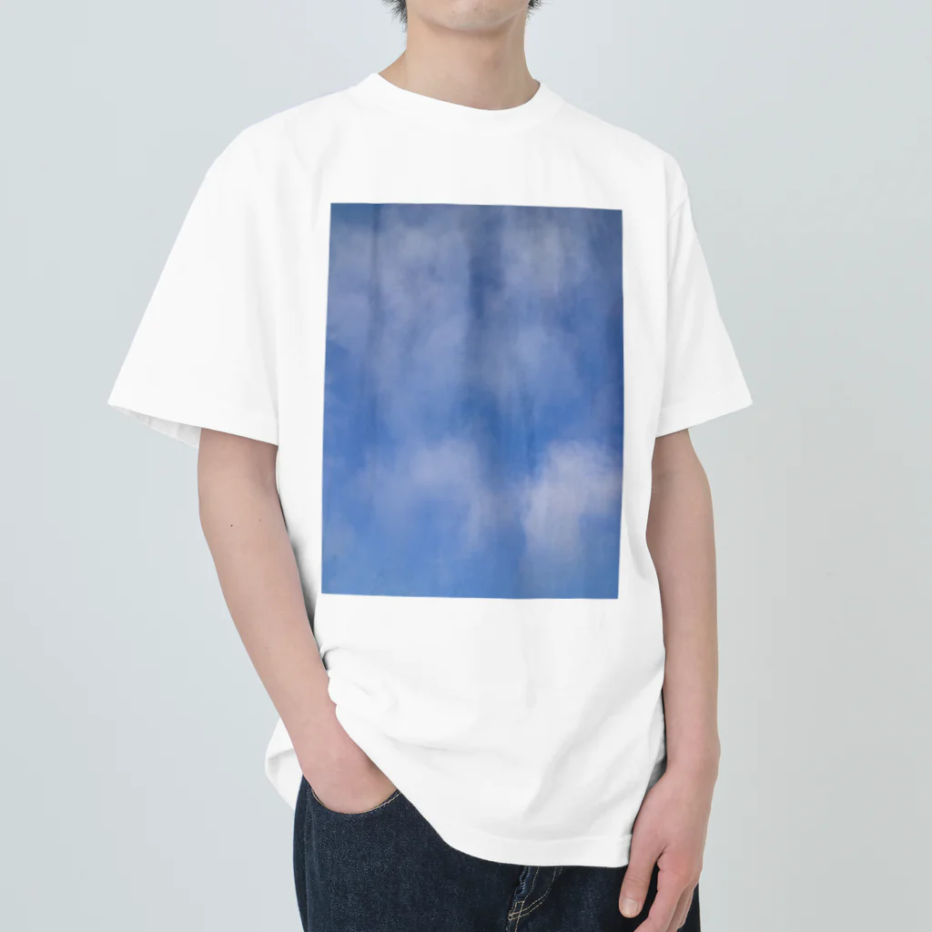 うたたね猫のそらみろ Heavyweight T-Shirt