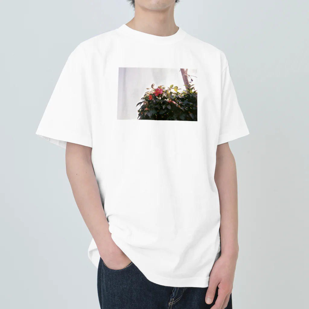 こここのどこかの花 Heavyweight T-Shirt