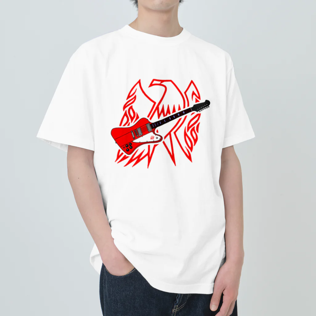 にゃんこ王子のにゃんこ王子 FIREBIRD2 Heavyweight T-Shirt