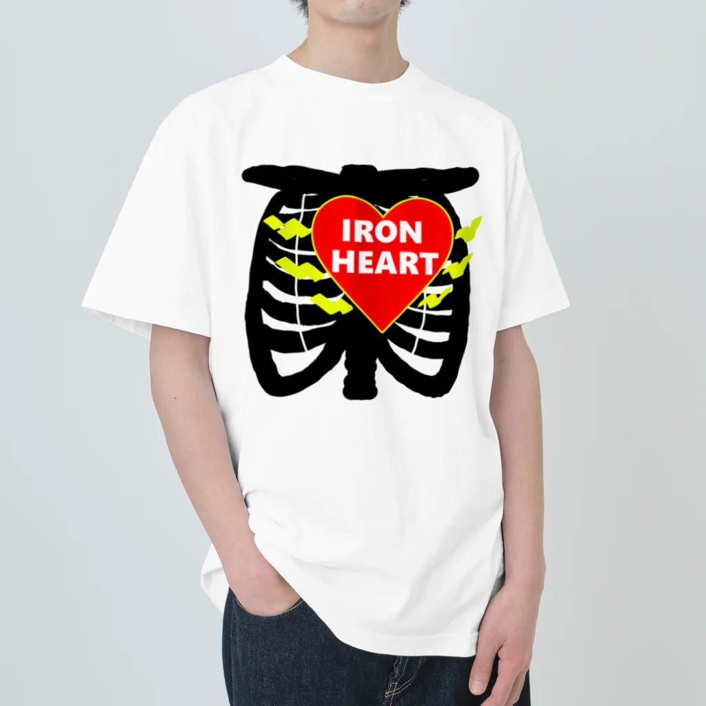 にゃんこ王子のにゃんこ王子 IRON HEART Heavyweight T-Shirt