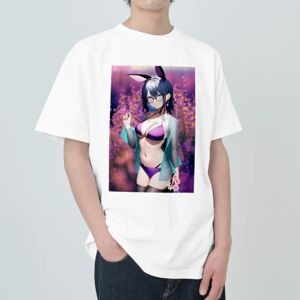 F・Y のLavender Girl ヘビーウェイトTシャツ